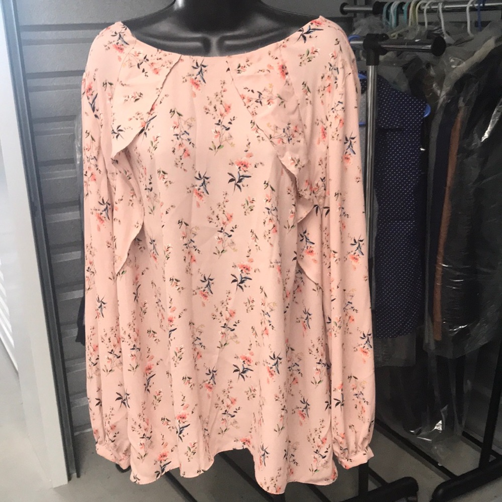 Worthington long sleeve blouse